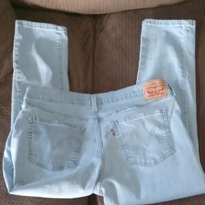 Levi's Light Blue Straight Leg Jeans